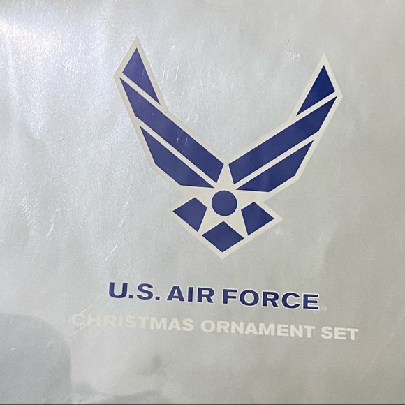 Kurt S Adler US Air Force Christmas Ornament Set Helmet & Boots - Picture 7 of 7